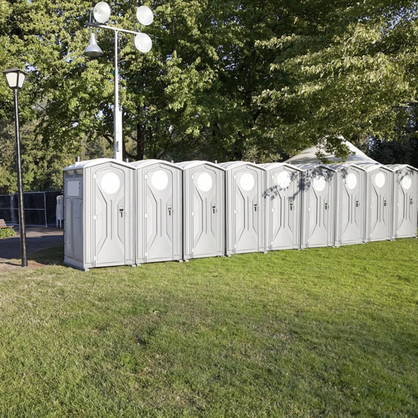 what are the advantages of using portable sanitation services over traditional restrooms